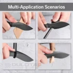 Фиксиран нож CIVIVI Vaquita II Nitro-V Micarta тъмно зелен » Dulotec.BG