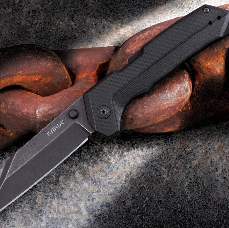 Тактически джобен нож Cold Steel KARVE AUS10A G-10 » Dulotec.BG