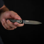 Сгъваем нож Cold Steel Spectre Drop Point 20CV Carbon 95мм » Dulotec.BG