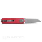 Сгъваем нож Vosteed Corgi Sheepsfoot 14C28N червен G10 » Dulotec.BG