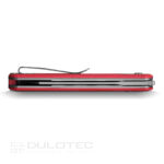 Сгъваем нож Vosteed Corgi Sheepsfoot 14C28N червен G10 » Dulotec.BG