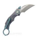 Сгъваем нож Critical Strike X504 VG10 Micarta зелен » Dulotec.BG