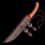 Ловен нож Cold Steel WOODSMAN'S SAX 1055 Carbon Wood 28 см » Dulotec.BG