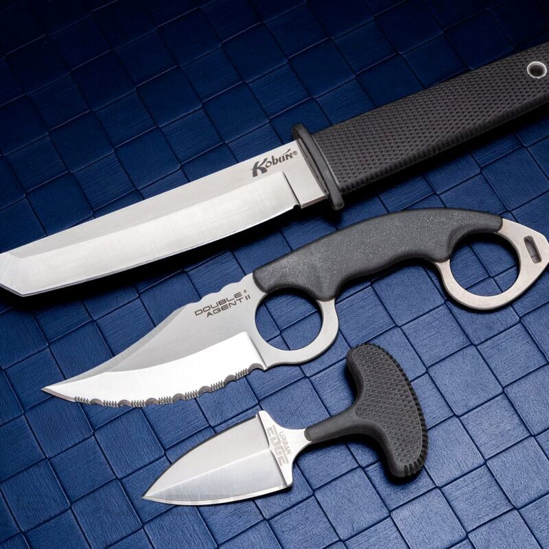 Тактически нож Cold Steel Double Agent II Serrated AUS8A » Dulotec.BG