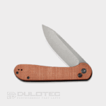 Сгъваем нож Civivi Elementum 14C28N Button Lock Brown Micarta » Dulotec.BG