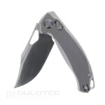 Сгъваем нож Kunwu Django XL Elmax Orange Peel Ti сив » Dulotec.BG Сгъваем нож Kunwu Django XL Elmax Orange Peel Ti сив » Dulotec.BG
