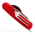 Джобно ножче с прибори BCB червено 9х3 см 85 гр » Dulotec.BG