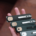 EDC нож Vosteed Corgi 14C28N Micarta Blue Stonewashed 76mm » Dulotec.BG