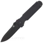 Фиксиран нож Fox Tactical Elementum Dagger N690Co Black » Dulotec.BG