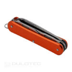 Мултифункционален нож Fox VULPIS N690Co алуминий оранжев » Dulotec.BG