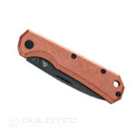 Джобен нож Fox Black Ciol 440C с медна дръжка » Dulotec.BG
