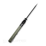 Сгъваем нож Civivi Sentinel Strike K110 черен алуминий OD Green FRN 9.4 см » Dulotec.BG