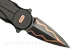 Нож Fox Saturn C70 Copper Titanium black PVD » Dulotec.BG