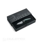 Сгъваем нож Fox Knives Jupiter Damasteel Malachite 78mm » Dulotec.BG