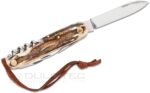 Многофункционален джобен нож Fox Knives с дръжка от еленов рог M390 » Dulotec.BG