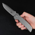 Сгъваем тактически нож Fox Knives Original Gangster ATCF Gray » Dulotec.BG