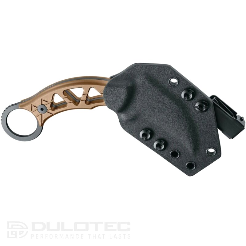 Фиксиран нож Fox Knives Tribal K M390 Bronze Titanium » Dulotec.BG