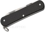 Сгъваем нож Fox Knives Vulpis 130 TI M390 Carbon » Dulotec.BG