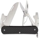 Сгъваем нож Fox Knives Vulpis 130 TI M390 Carbon » Dulotec.BG