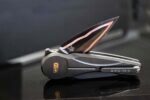 Нож Fox Saturn C70 Copper Titanium black PVD » Dulotec.BG
