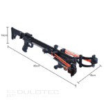 Полуавтоматична прашка WUSAN Gentian Slingshot 8mm » Dulotec.BG
