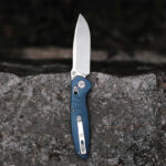 Нож Vosteed Corsair Nitro-V Micarta Blue » Dulotec.BG