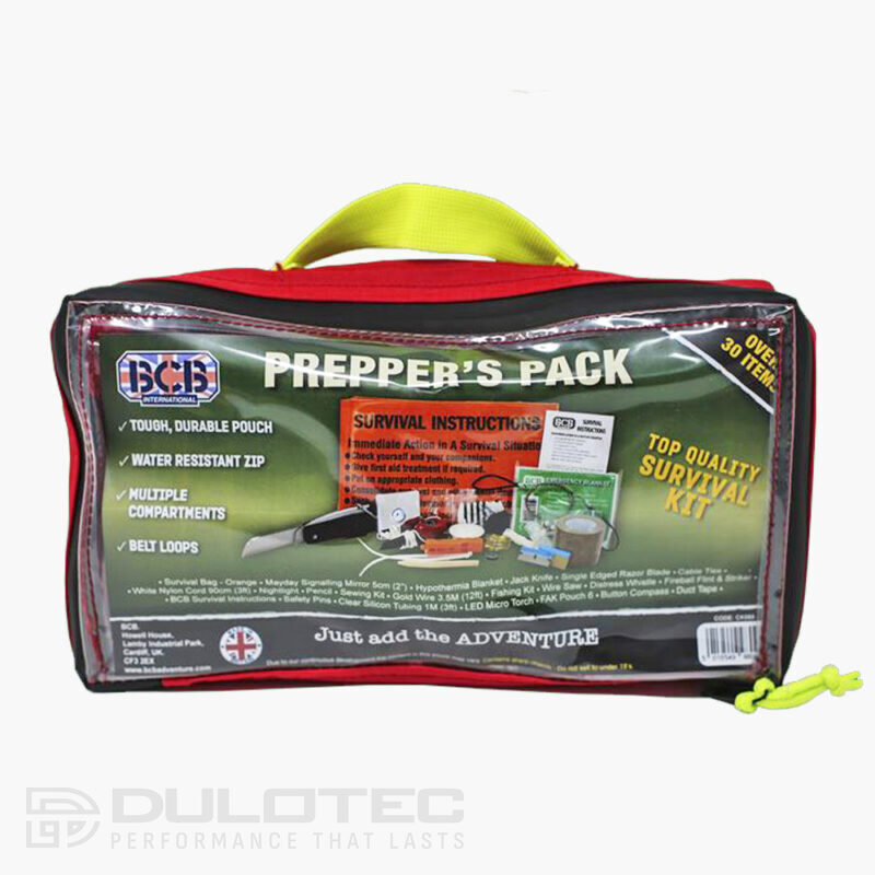Комплект за оцеляване BCB Prepper's Pack 26x14x7cm » Dulotec.BG
