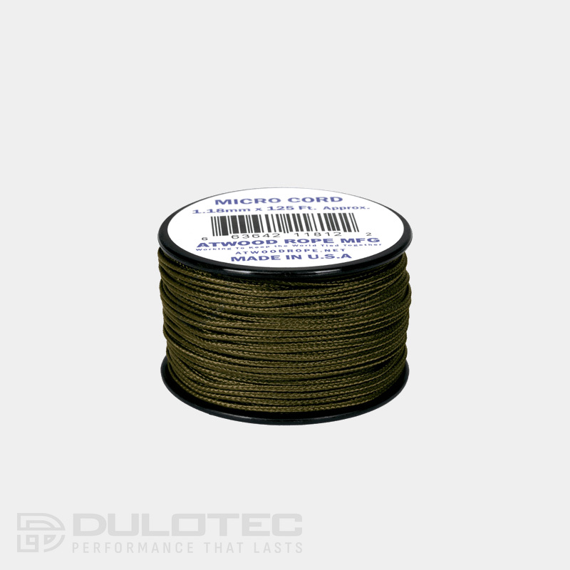 Корда Atwood Rope MICRO CORD Olive Drab » Dulotec.BG