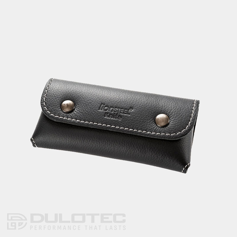 Кожен калъф за нож LionSteel хоризонтален Black