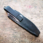 Кожена кания TRC за нож South Pole black » Dulotec.BG