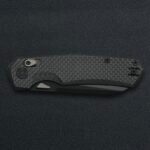 Сгъваем нож KUNWU Chad PM60 Carbon Fiber титан » Dulotec.BG
