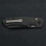 Сгъваем нож KUNWU Chad PM60 Carbon Fiber титан » Dulotec.BG