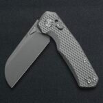 Сгъваем нож с титан KUNWU CHAD PM60 Titanium » Dulotec.BG