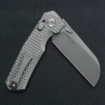 Сгъваем нож с титан KUNWU CHAD PM60 Titanium » Dulotec.BG
