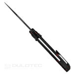 Сгъваем нож Kunwu Django XL Elmax G Mascus червено-черен » Dulotec.BG