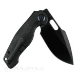 Джобен нож Kunwu GRINGO S390 Titanium Honeydew Texture DLC » Dulotec.BG