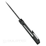 Джобен нож Kunwu GRINGO S390 Titanium Honeydew Texture DLC » Dulotec.BG