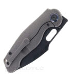 Джобен нож Kunwu GRINGO Honeydew Texture S390 Titanium » Dulotec.BG