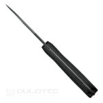 Фиксиран нож Kunwu Stiffy P. VANADIS8 DLC Micarta Black » Dulotec.BG