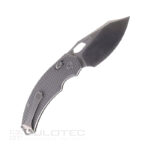 Сгъваем нож KUNWU Chad PM60 Carbon Fiber титан » Dulotec.BG