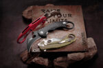 Нож Карамбит LionSteel L.E.One MagnaCut Black Stone Washed 82мм » Dulotec.BG
