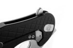 Нож Карамбит LionSteel L.E.One MagnaCut Black Stone Washed 82мм » Dulotec.BG