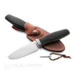 Фиксиран нож LionSteel Acha M390 Burlap Micarta Natural » Dulotec.BG