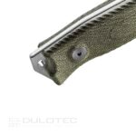 Нож LionSteel M5 Sleipner Canvas Green 115 мм » Dulotec.BG