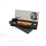 Сгъваем нож LionSteel ROK M390 Aluminum Orange » Dulotec.BG