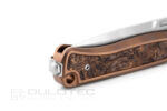 Сгъваем нож LionSteel Skinny MagnaCut Titanium Bronze » Dulotec.BG