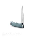 Сгъваем нож LionSteel Thrill Titanium Blue 80мм » Dulotec.BG