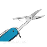 Мултифункционален нож Fox VULPIS F4 N690Co Aluminium син » Dulotec.BG