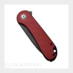 Сгъваем нож Civivi Elementum D2 G10 Burgundy 75mm » Dulotec.BG