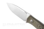Фиксиран нож LionSteel M4 Green Canvas M390 95мм » Dulotec.BG